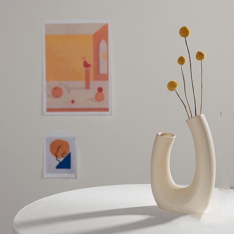 Dubbel Blomkruka | Veska Beige
