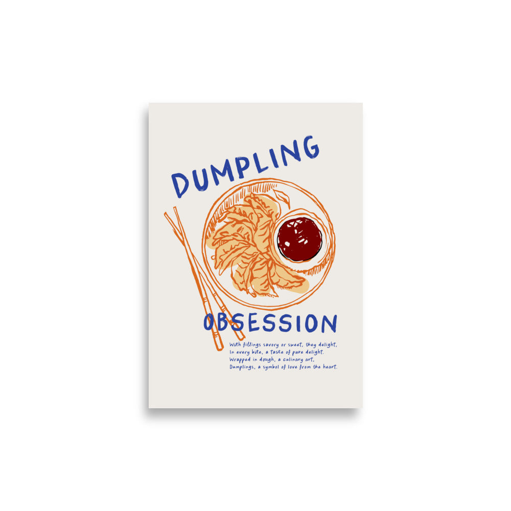 Dumpling Obsession | Veska 21×30 cm