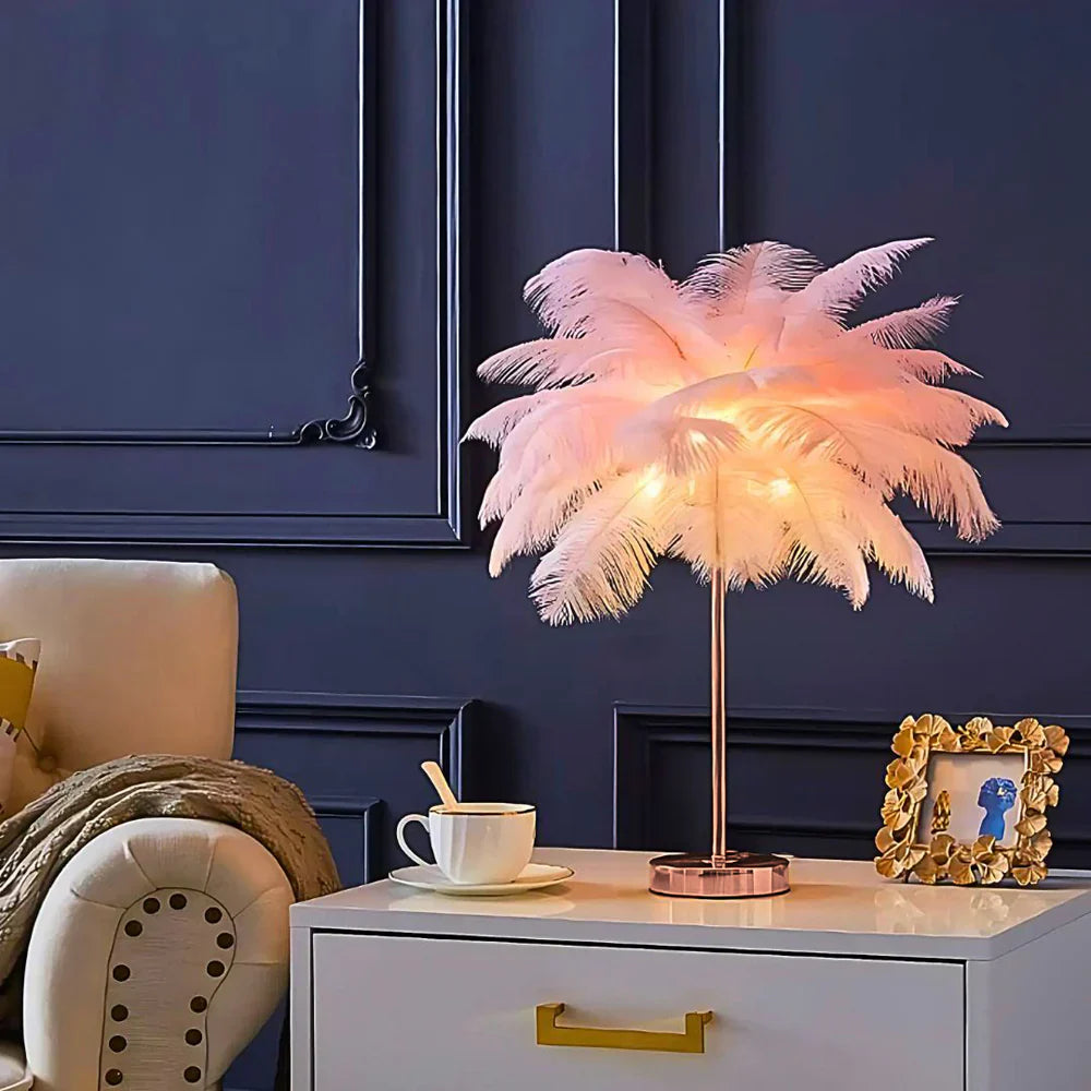 Dunskärm Modern Bordslampa | Veska