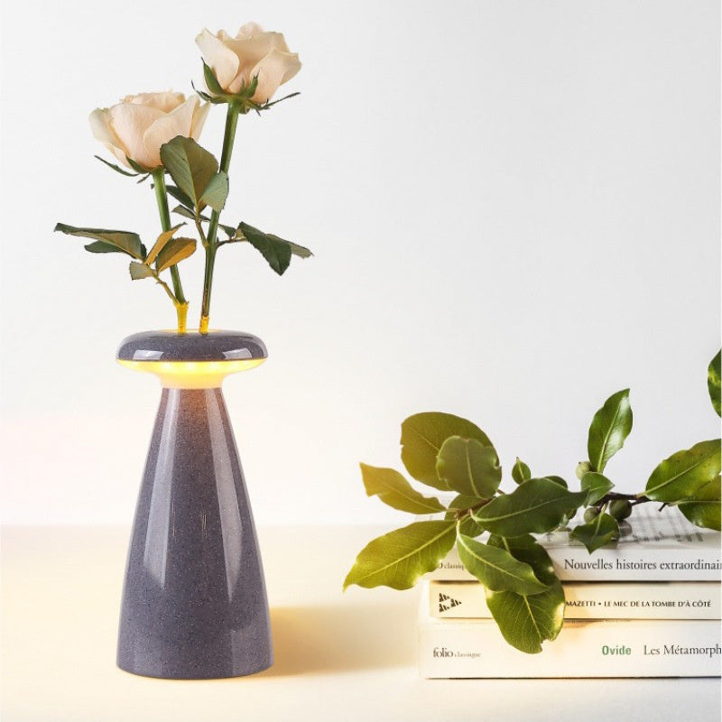 Duo-funktion Vaso och Bordslampa | Veska