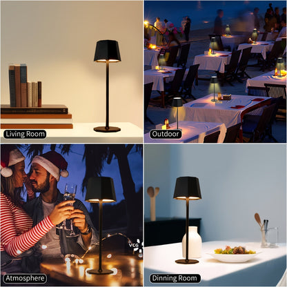 DuoGlow | Batteridriven 2-delad set Trådlös bordslampa Veska