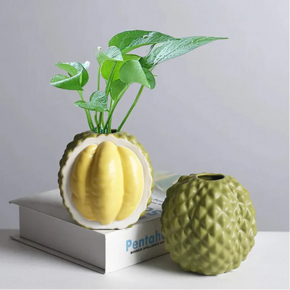 Durian-formad keramikvas | Veska