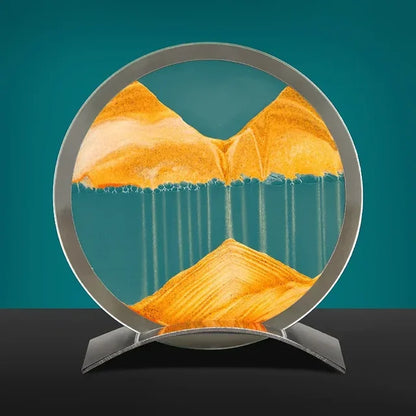 DynamicSands - Sandkonstlampa | Veska 7 Tum-Orange