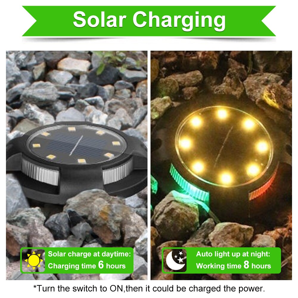 Eco Solar Färgglad Trädgårdslampa | Veska
