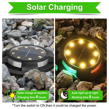 Eco Solar Färgglad Trädgårdslampa | Veska