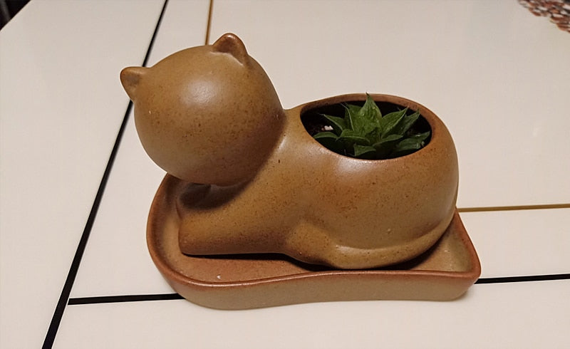 Elefant Minimal Keramisk Blomkruka | Veska