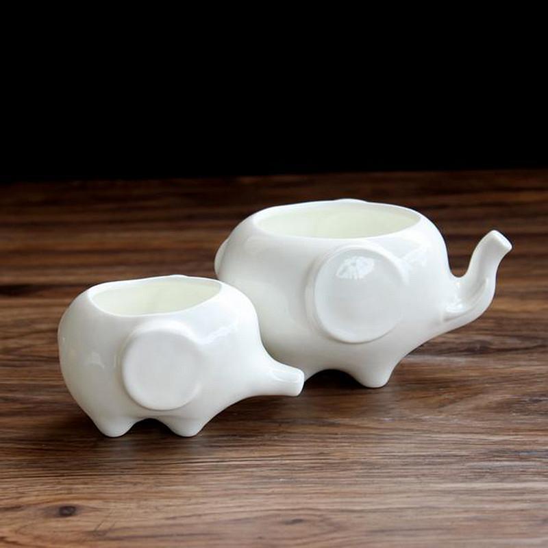Elefant Växtkruka Set 2st | Veska