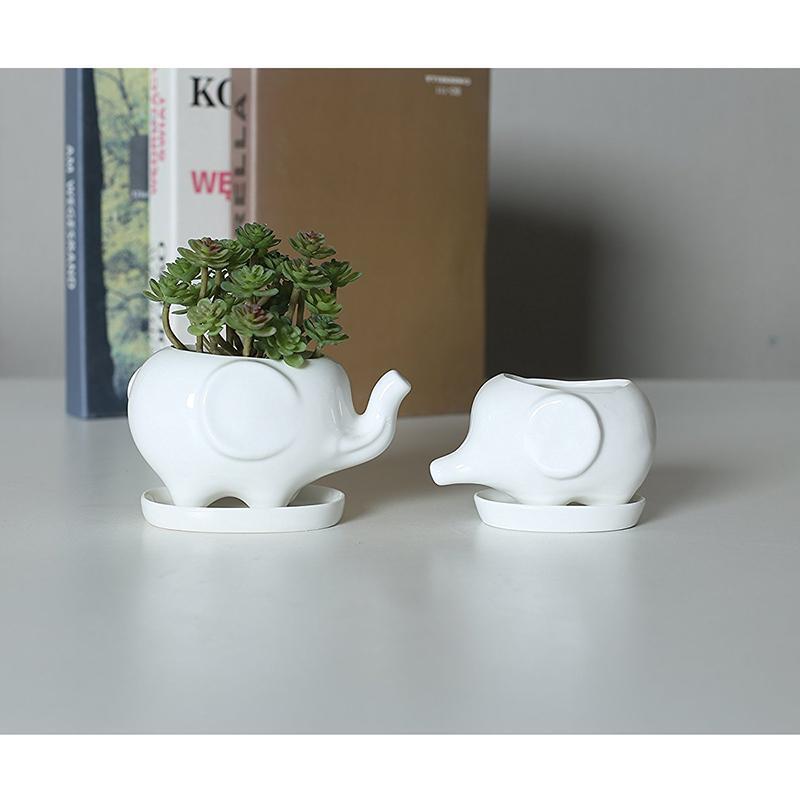Elefant Växtkruka Set 2st | Veska