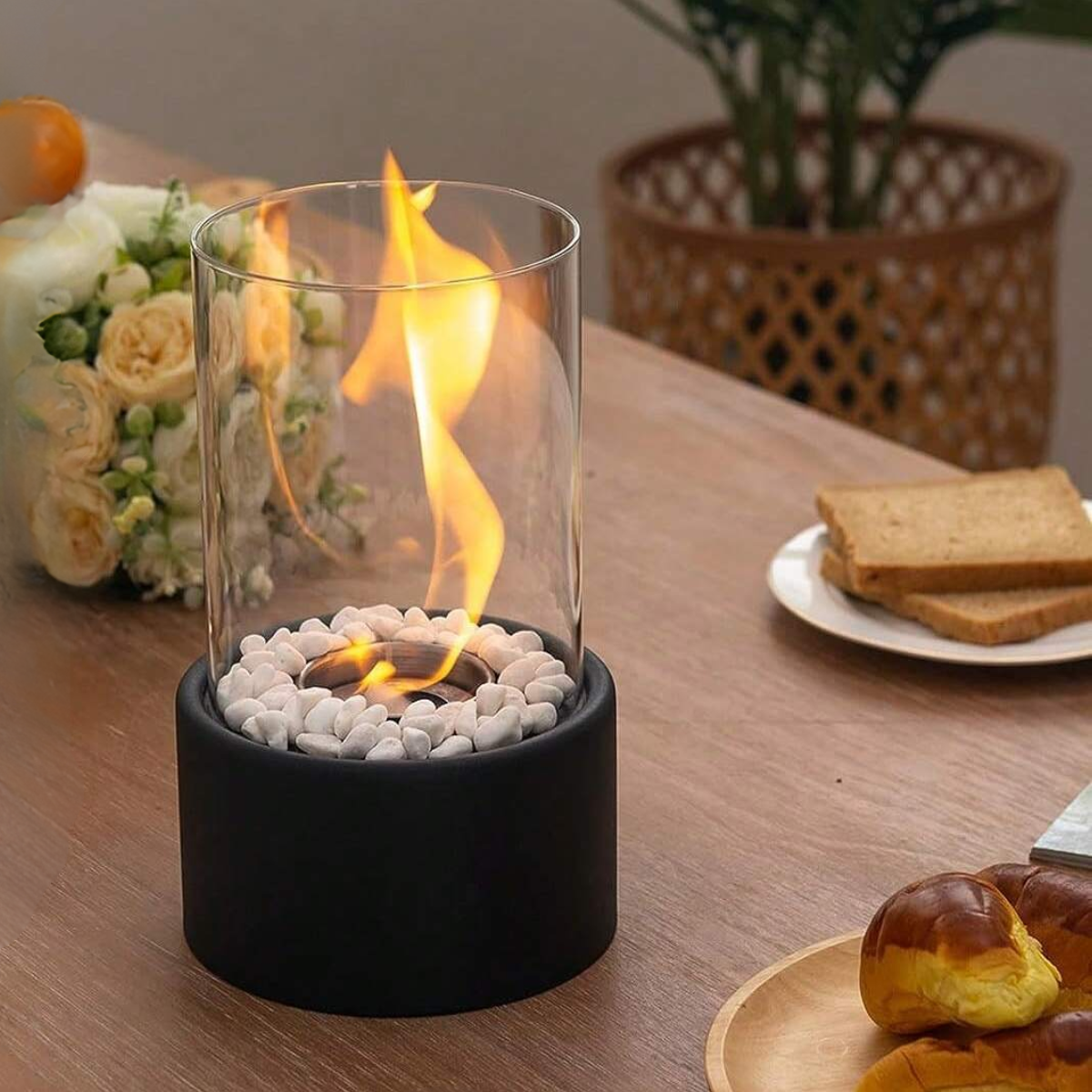 Elegant evig låga oljelampa – Klassisk design med modern funktionalitet | Veska