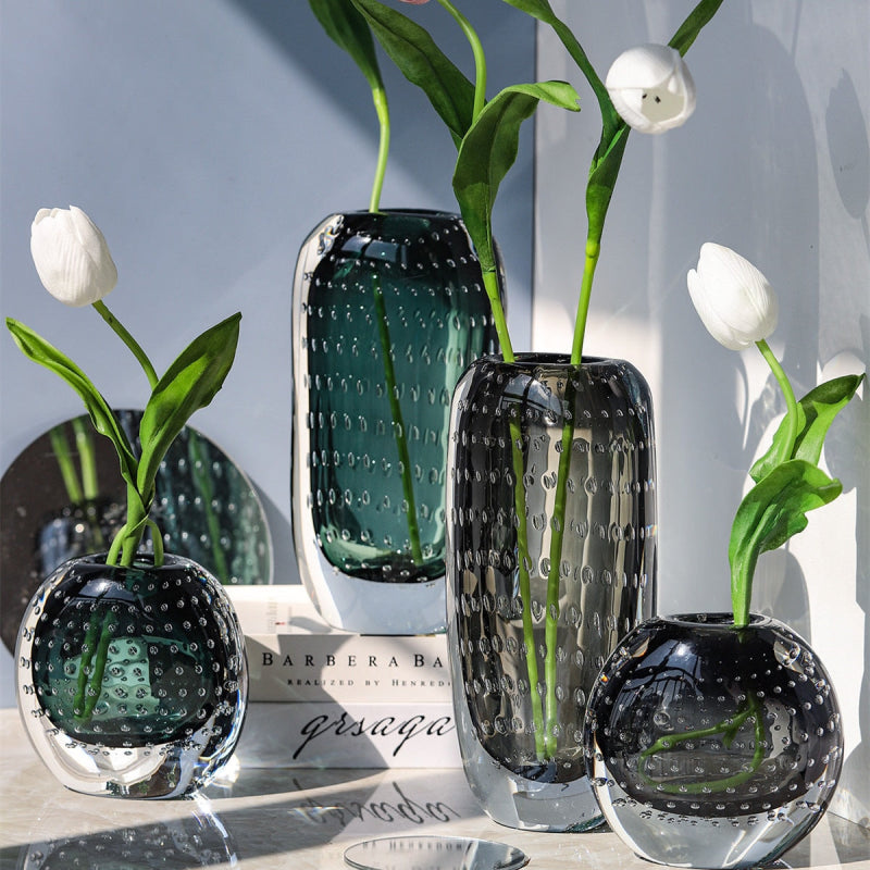 Elegant Glasvas Tidlös Konst & Hantverk | Veska