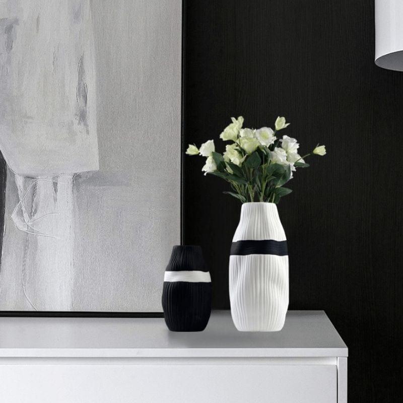 Elegant keramikvas för moderna accenter | Veska