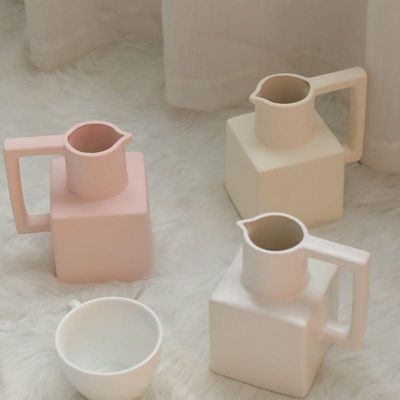Elegant keramikvas i medelhavsstil | Veska