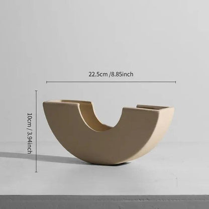 Elegant keramikvas i minimalistisk design | Veska Ingrid 3
