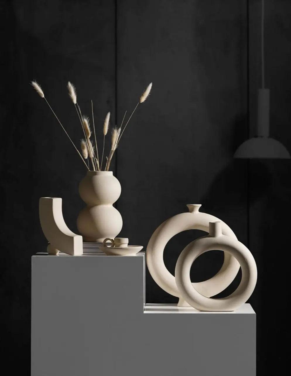 Elegant keramikvas i minimalistisk design | Veska