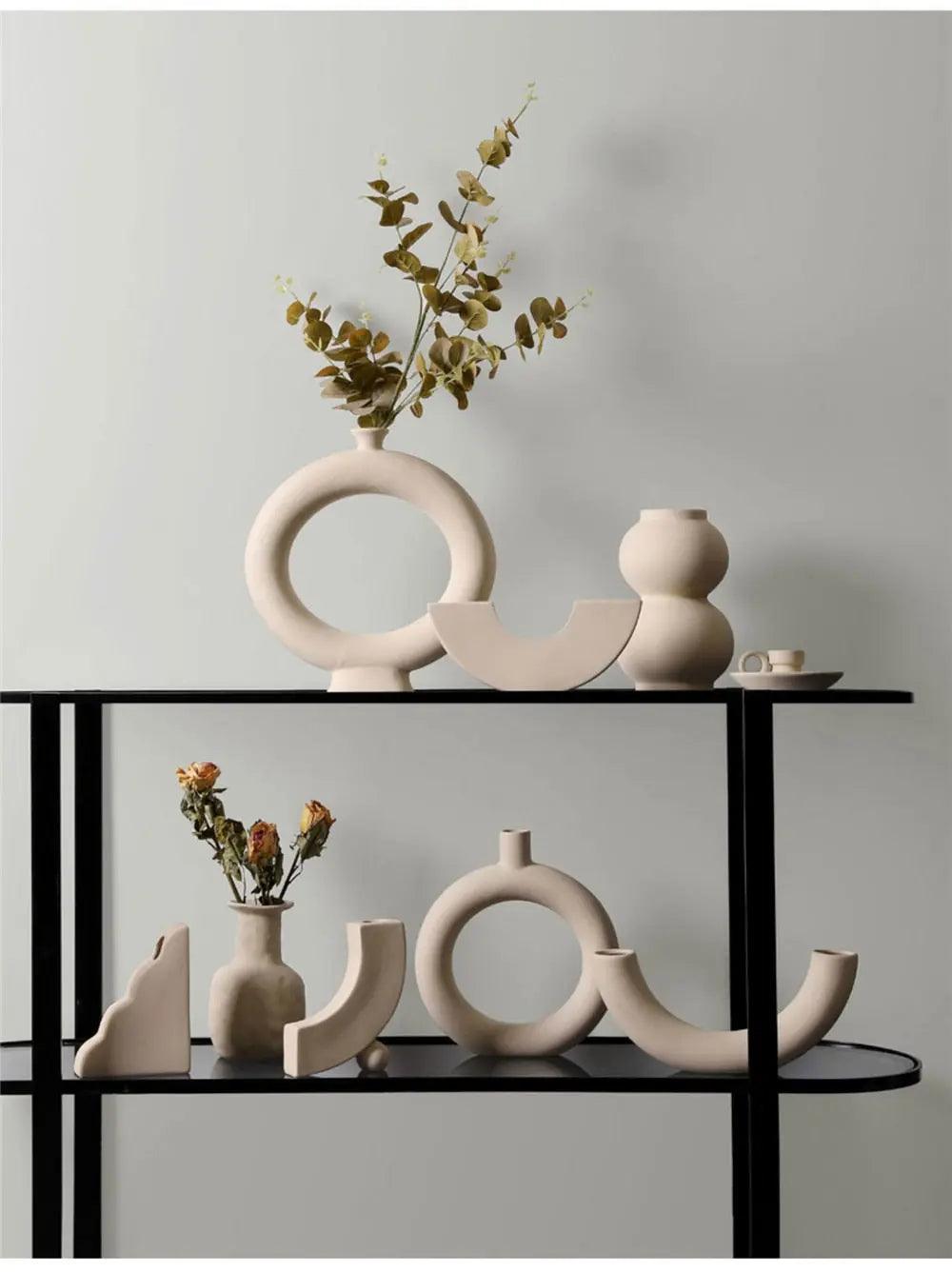 Elegant keramikvas i minimalistisk design | Veska