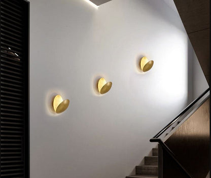 Elegant Lunar Eclipse Vägglampa | Veska