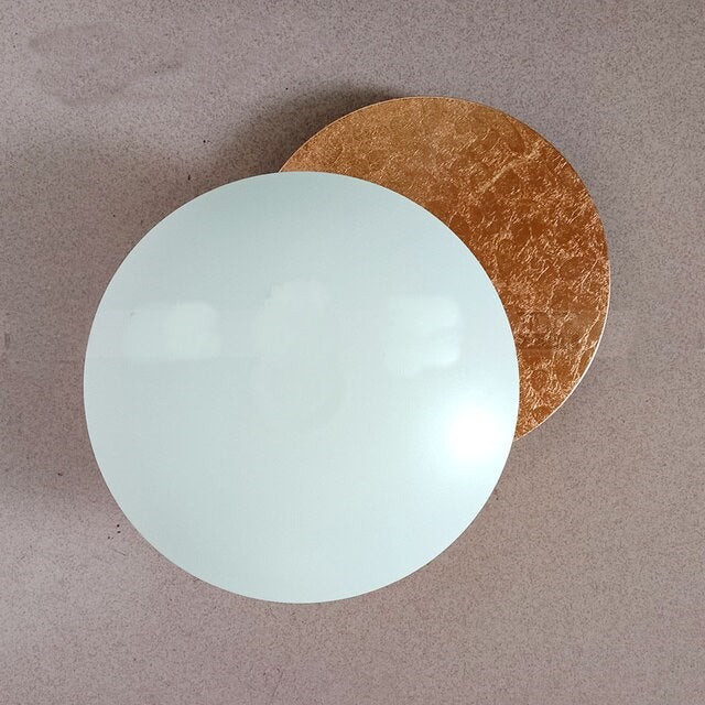 Elegant Lunar Eclipse Vägglampa | Veska Vit Röd koppar