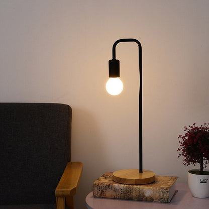 Elegant Metall Bordslampa Veska