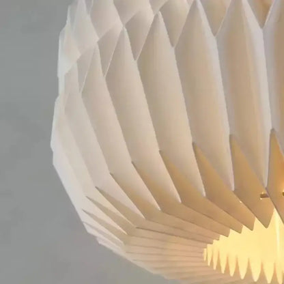 Elegant origami-inspirerad papperslykta | Veska