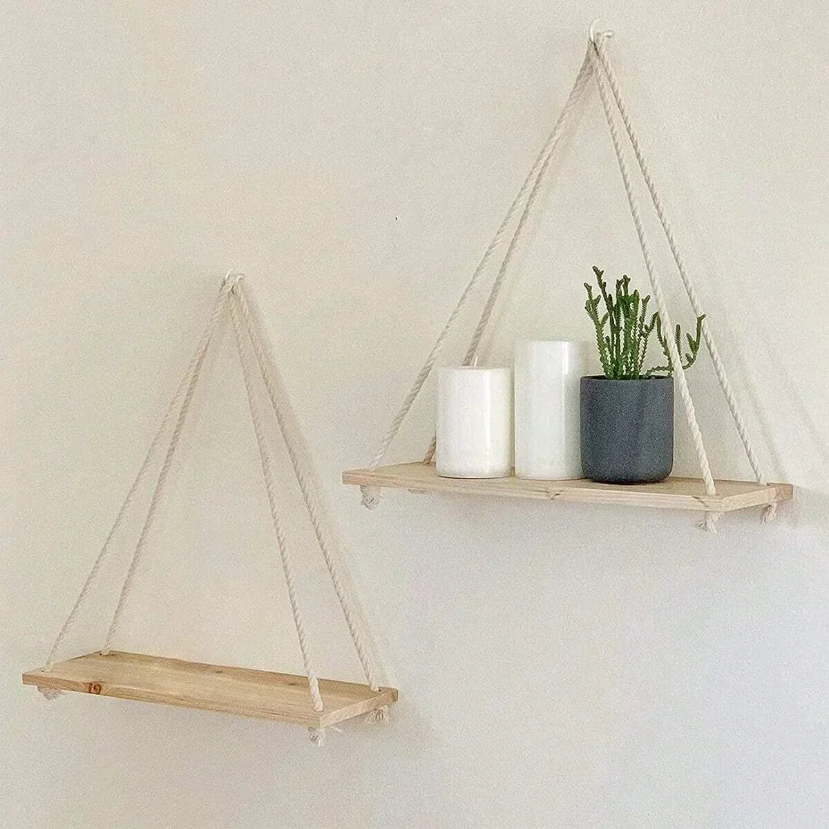 Elegant vägg hylla för växter | Veska