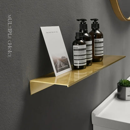 Elevare Borstad aluminiumförvaringshylla med modern och minimalistisk design | Veska
