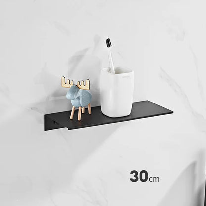 Elevare Borstad aluminiumförvaringshylla med modern och minimalistisk design | Veska Svart Klein