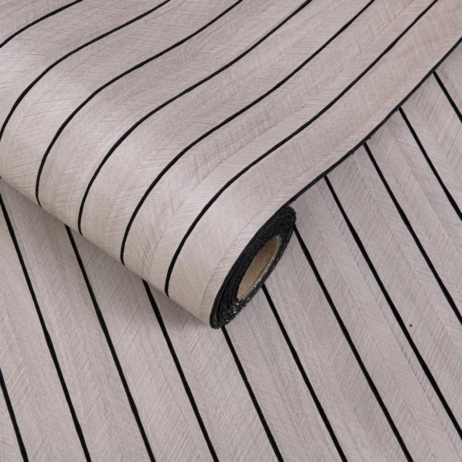 Enkel Applicering Trälook Hem Väggen Panel Klistermärke | Veska GSB-9-5