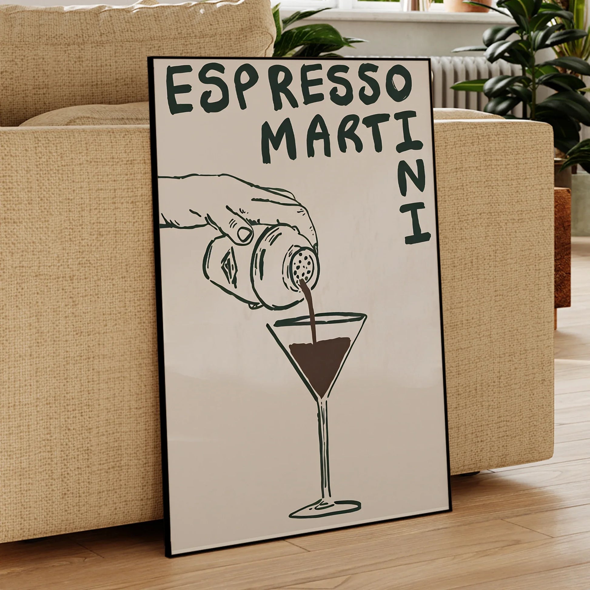 Espresso Martini Väggkonst | Veska