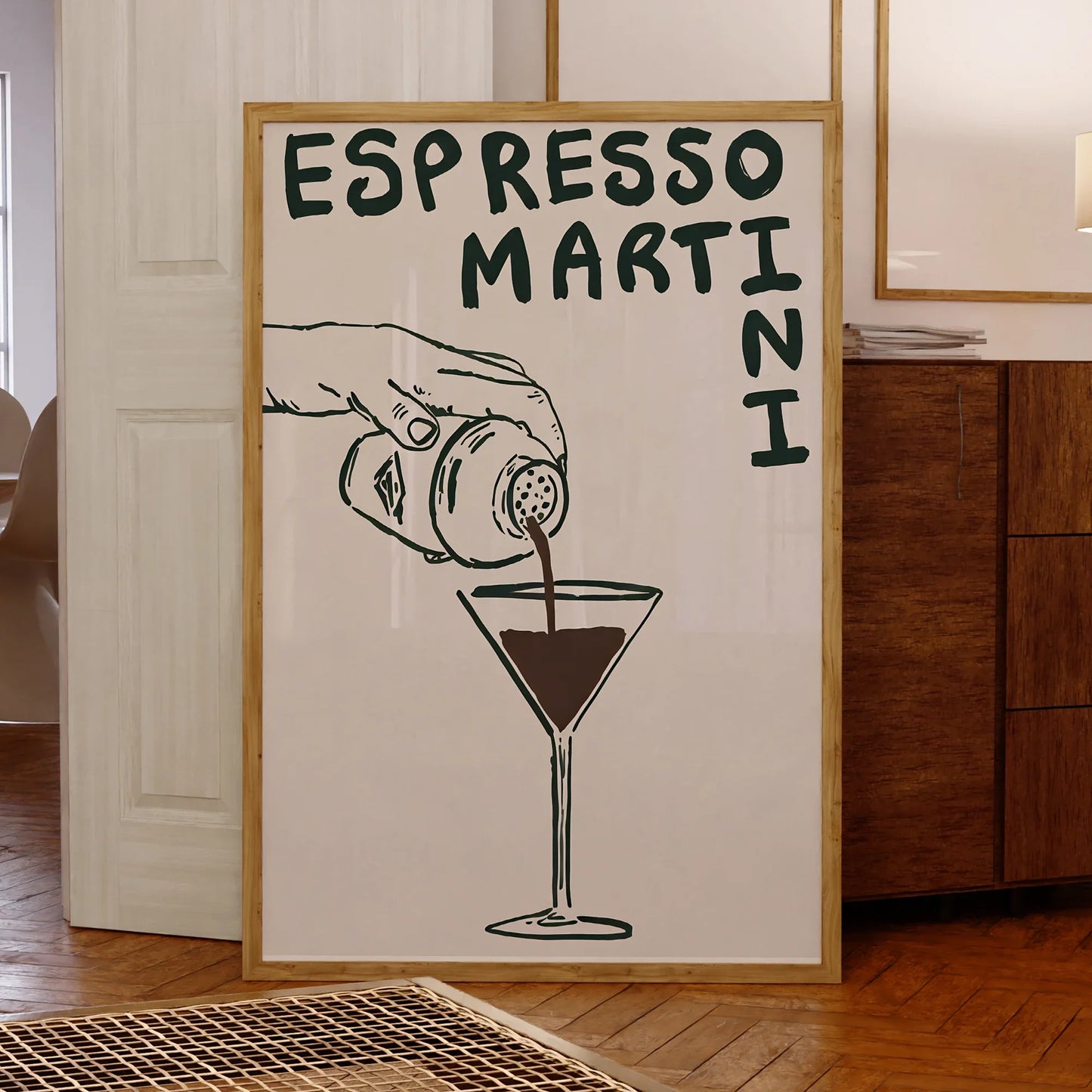 Espresso Martini Väggkonst | Veska