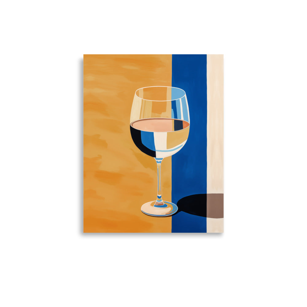 Ett glas vin | Veska 11″×14″