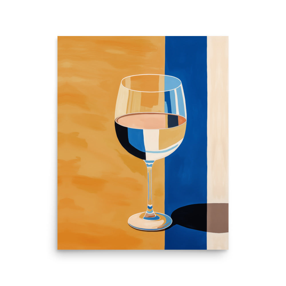 Ett glas vin | Veska 16″×20″