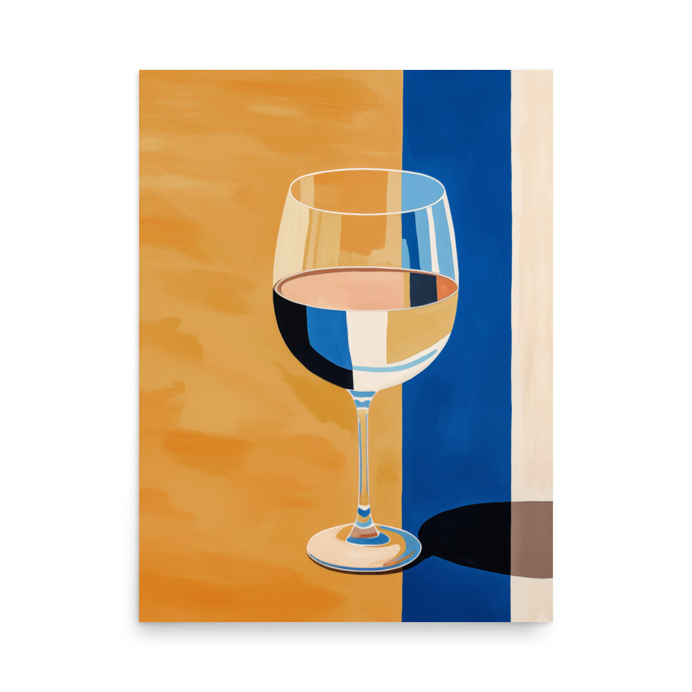 Ett glas vin | Veska 18″×24″