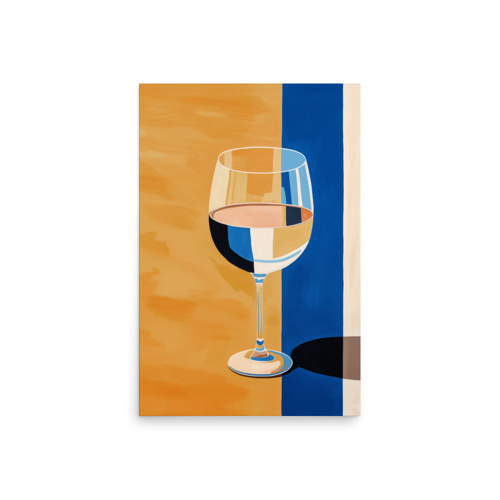 Ett glas vin | Veska 20″×30″