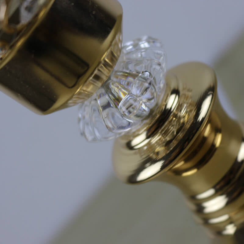 Europeisk lyx kristallboll 1-ljuskonst bordslampa | Veska