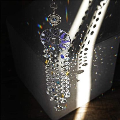 Evil Eye Sol och Måne Suncatcher | Veska
