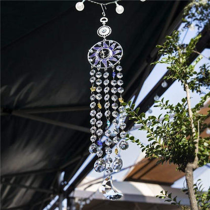 Evil Eye Sol och Måne Suncatcher | Veska