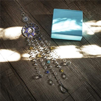 Evil Eye Sol och Måne Suncatcher | Veska