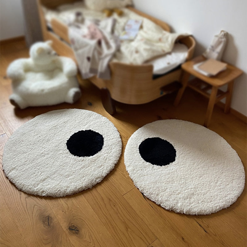Eyes Matta | Veska 60x60cm 2 ögon