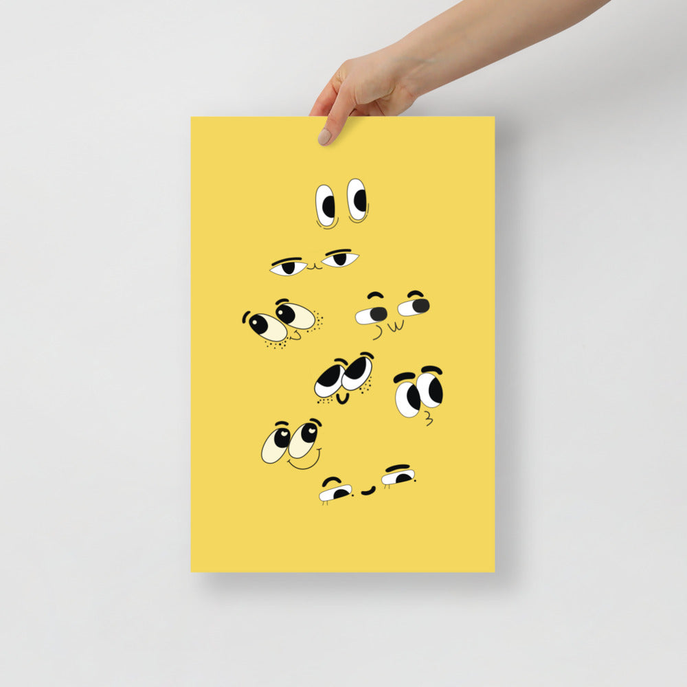 Eyes on You | Veska 12″×18″