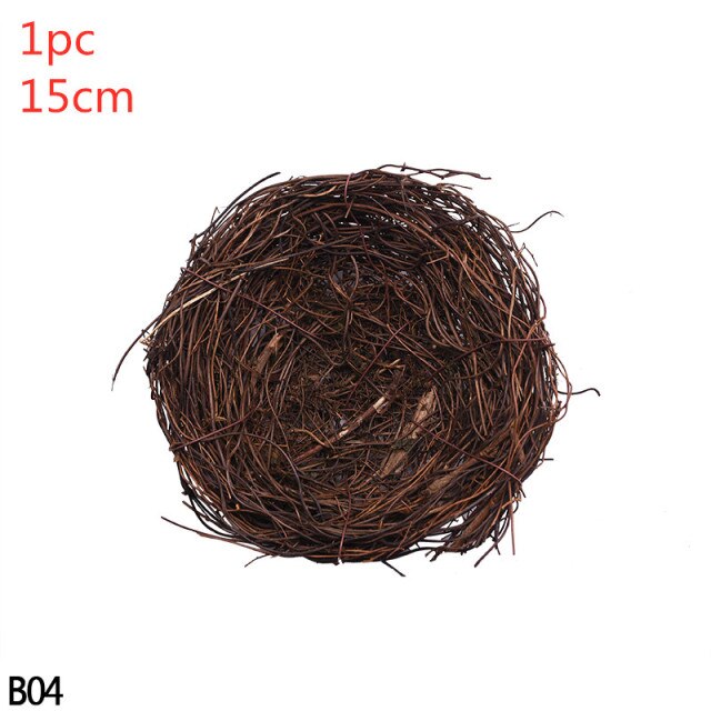 Fågelbo Skum Dekoration för Påskägg | Veska 15cm Nest