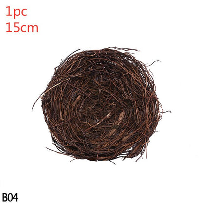 Fågelbo Skum Dekoration för Påskägg | Veska 15cm Nest
