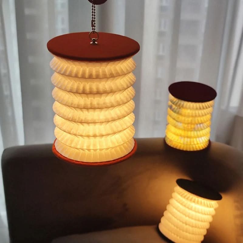 Fällbar LED skrivbordslampa med touchkontroll | Veska