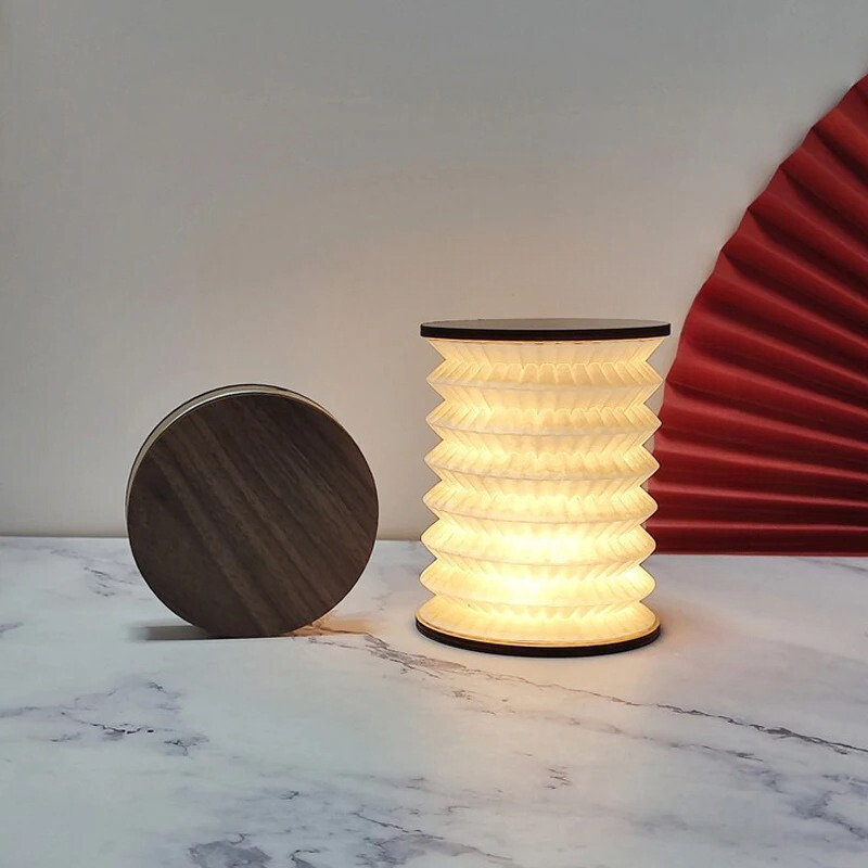 Fällbar LED skrivbordslampa med touchkontroll | Veska A