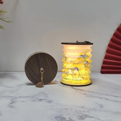 Fällbar LED skrivbordslampa med touchkontroll | Veska B