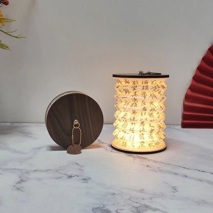 Fällbar LED skrivbordslampa med touchkontroll | Veska C