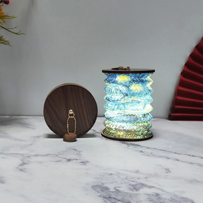 Fällbar LED skrivbordslampa med touchkontroll | Veska D