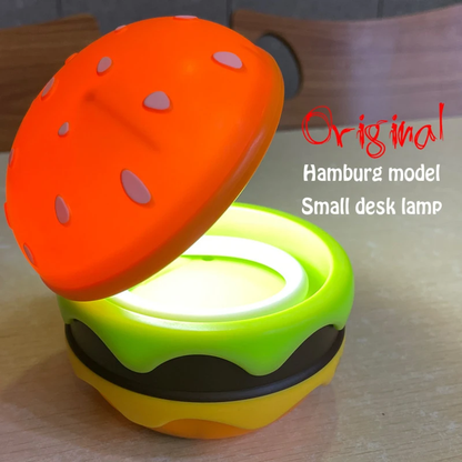 Fällbar Trådlös Unik Hamburger Bordslampa | Veska