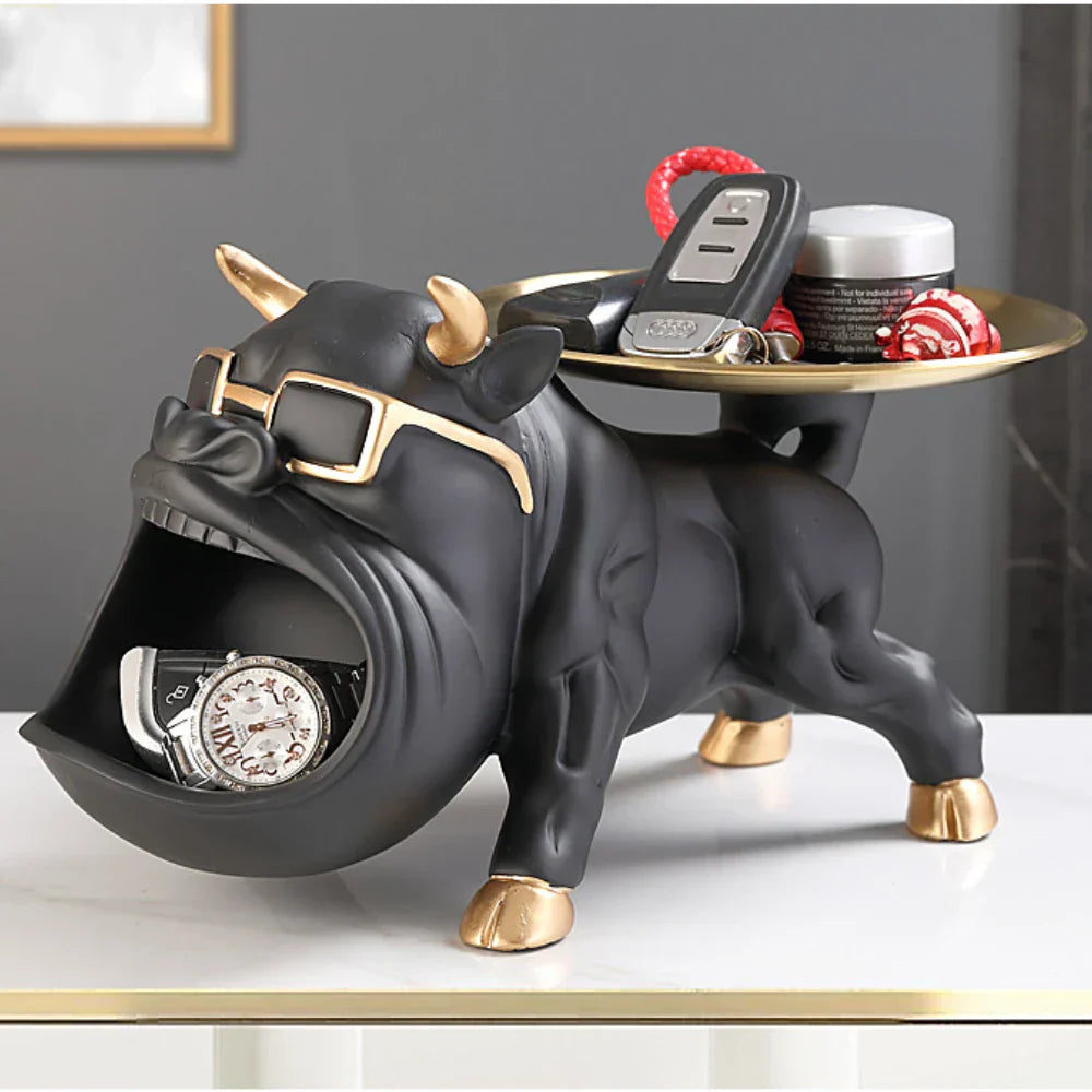 Fancy Bull Dekorativ Nyckelhållare | Veska