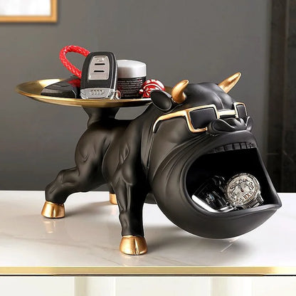 Fancy Bull Dekorativ Nyckelhållare | Veska