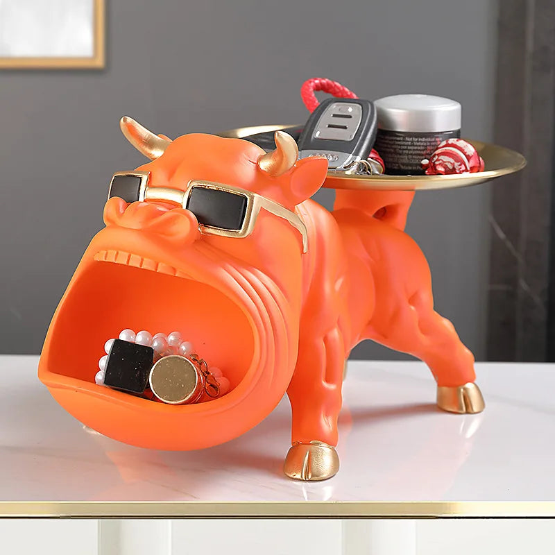 Fancy Bull Dekorativ Nyckelhållare | Veska